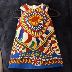 Dolce & Gabbana Multicolor Kids Casual Dress